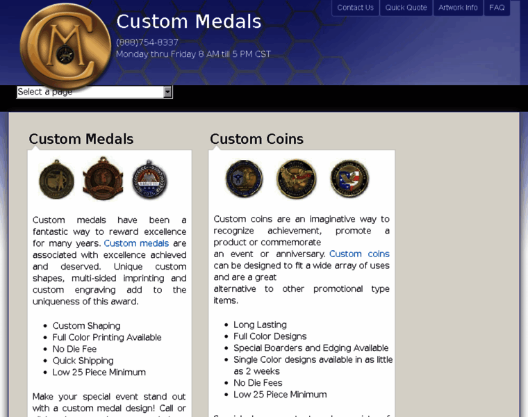 Custom-medals.net thumbnail