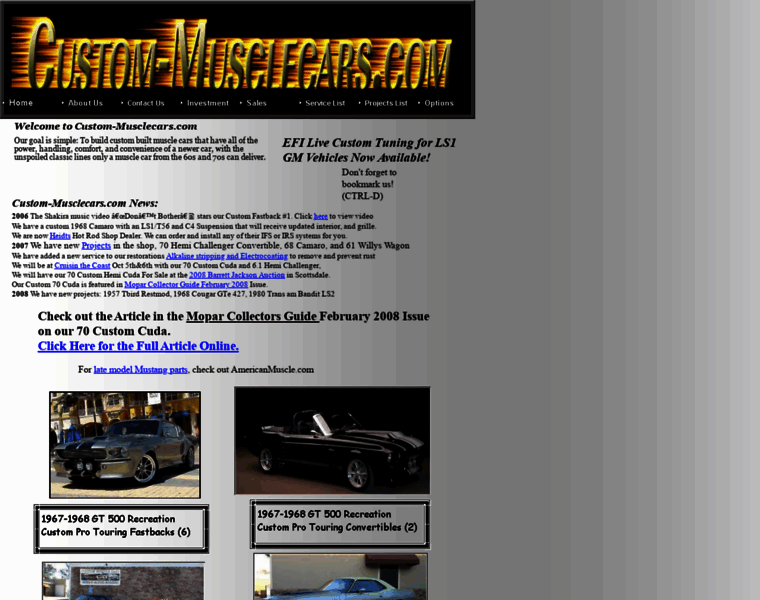 Custom-musclecars.com thumbnail