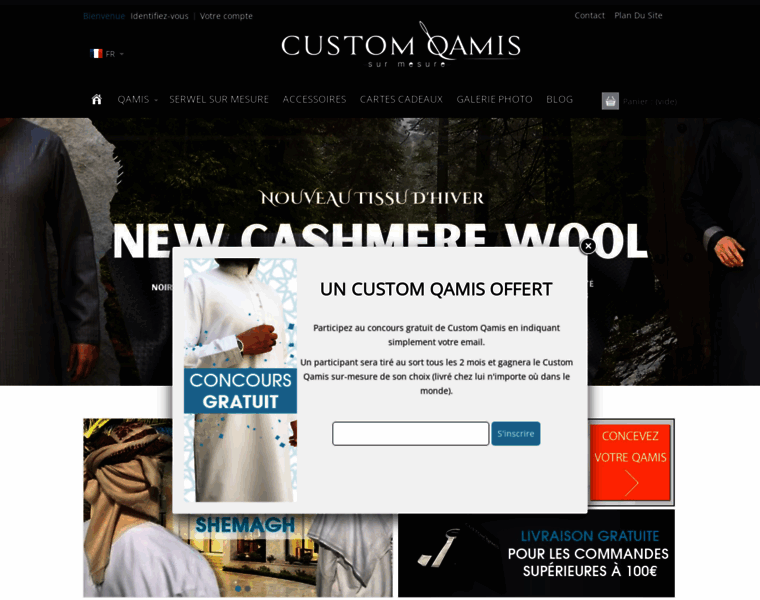 Custom-qamis.com thumbnail