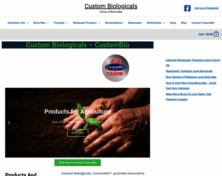 Custombiologicals.biz thumbnail