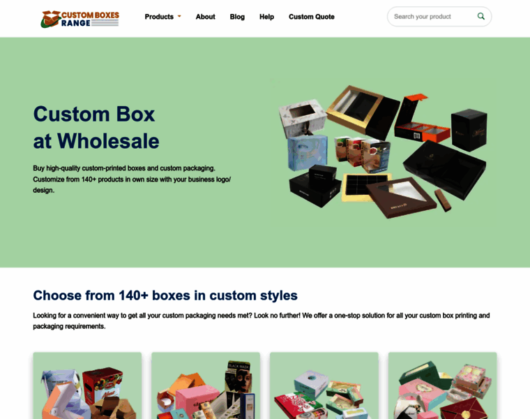 Customboxesrange.com thumbnail