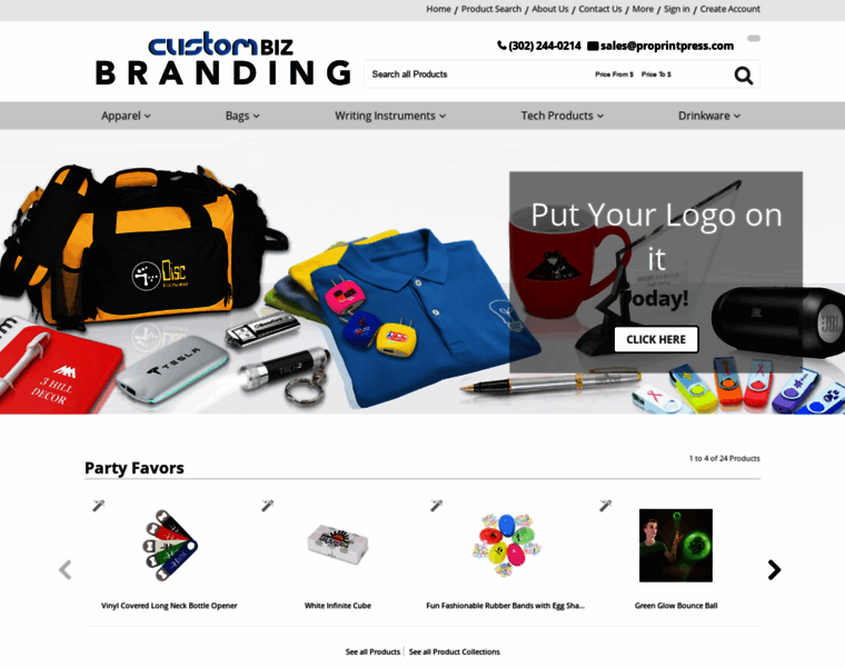 Custombusinessbranding.com thumbnail