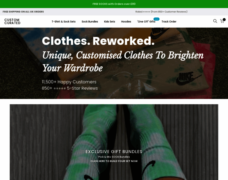 Customcurated.co.uk thumbnail