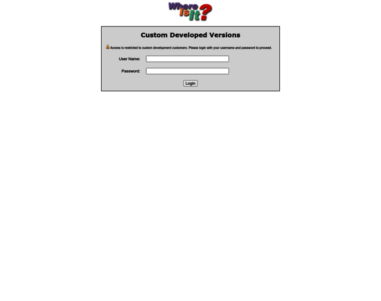Customdev.whereisit-soft.com thumbnail