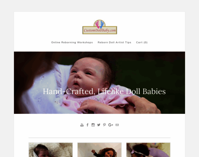 Customdollbaby.com thumbnail