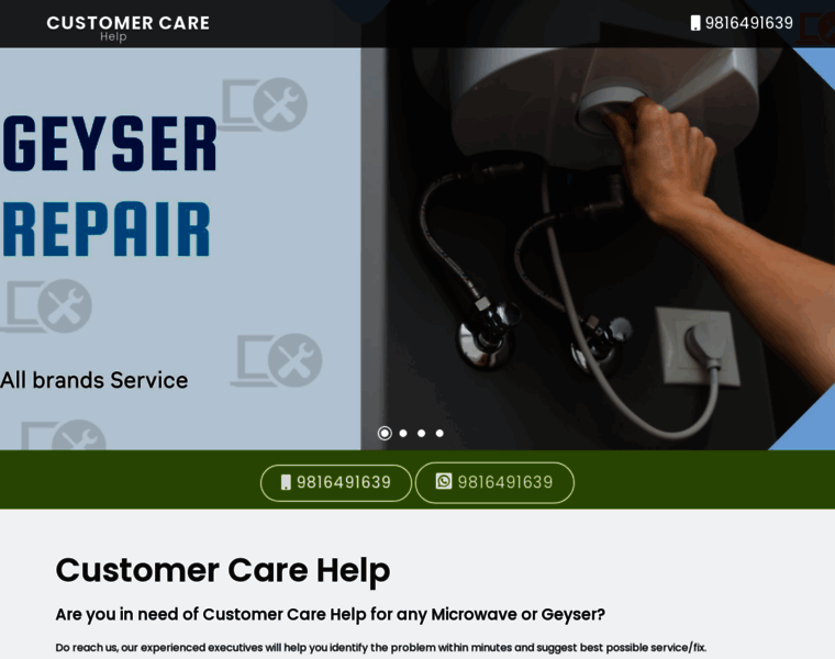 Customercarehelp.in thumbnail