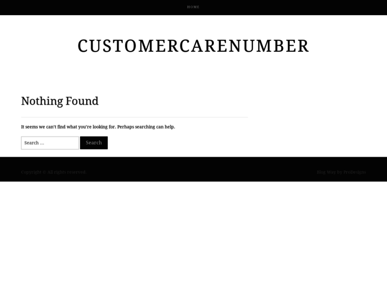 Customercarenumber.us thumbnail