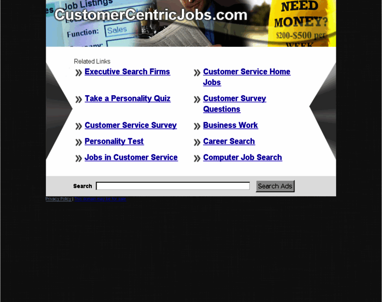 Customercentricjobs.com thumbnail