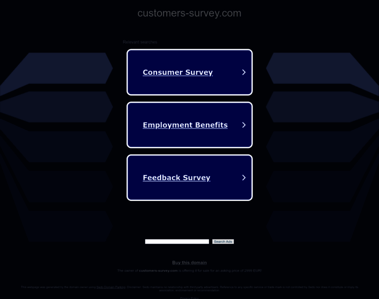 Customers-survey.com thumbnail
