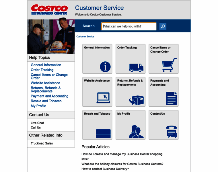 Customerservice.costcobusinessdelivery.com thumbnail
