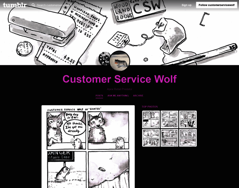 Customerservicewolf.com thumbnail