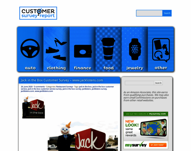 Customersurveyreport.com thumbnail