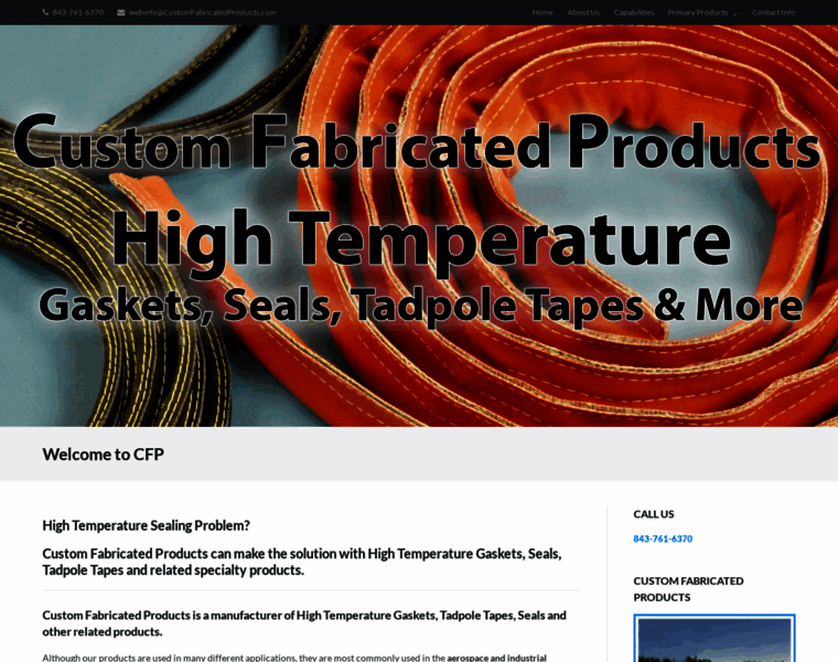 Customfabricatedproducts.com thumbnail