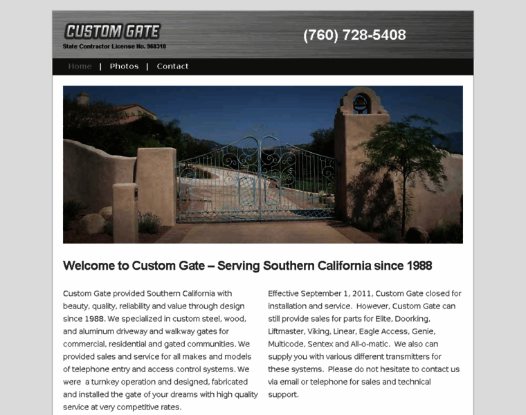 Customgate.net thumbnail