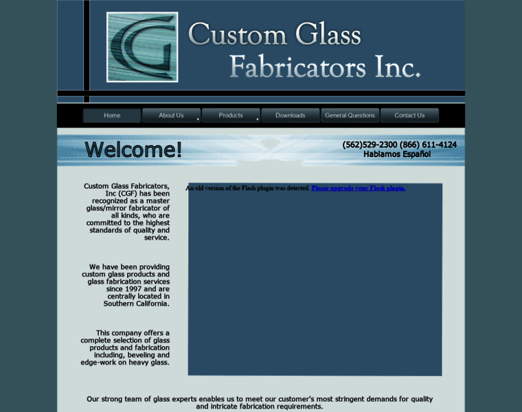Customglass.us thumbnail