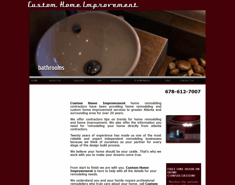 Customhomeimprovement.biz thumbnail Customhomeimprovement.biz thumbnail