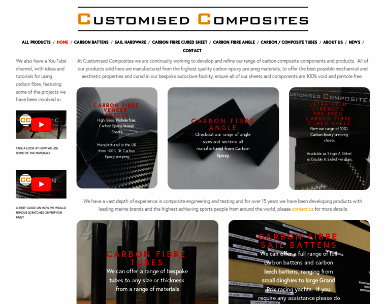 Customisedcomposites.co.uk thumbnail