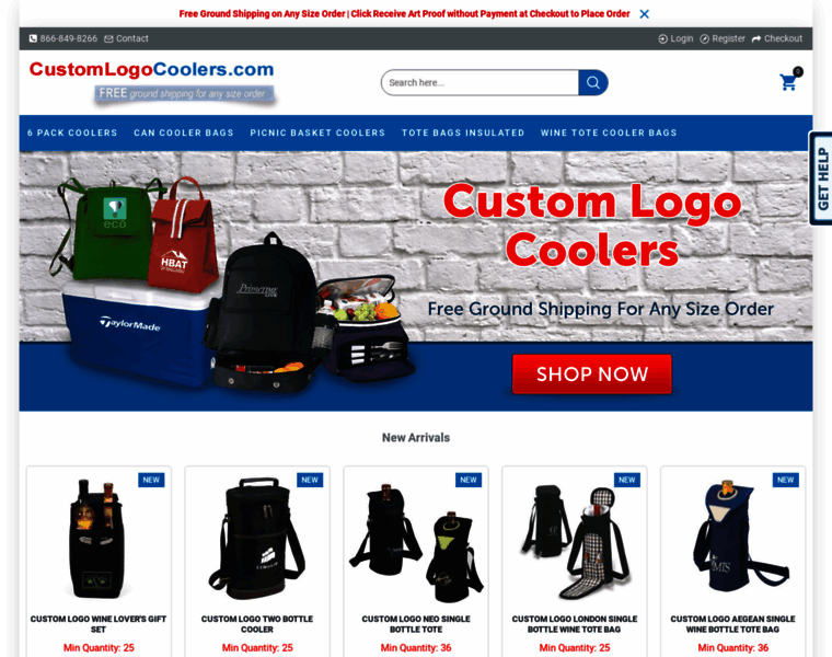 Customlogocoolers.com thumbnail Customlogocoolers.com thumbnail