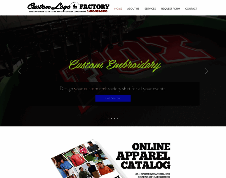 Customlogofactory.com thumbnail