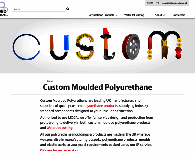 Custompolyurethane.co.uk thumbnail