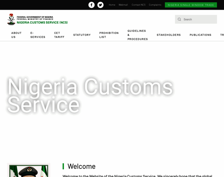 Customs.gov.ng thumbnail