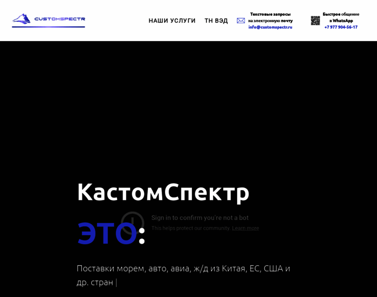 Customspectr.ru thumbnail