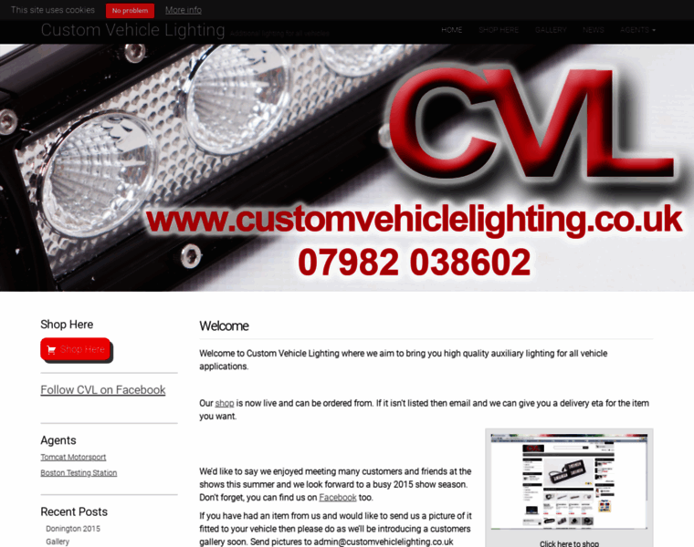 Customvehiclelighting.co.uk thumbnail