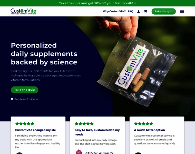 Customvite.com thumbnail