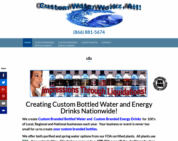 Customwaterworkz.com thumbnail