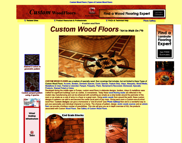 Customwoodfloors.com thumbnail