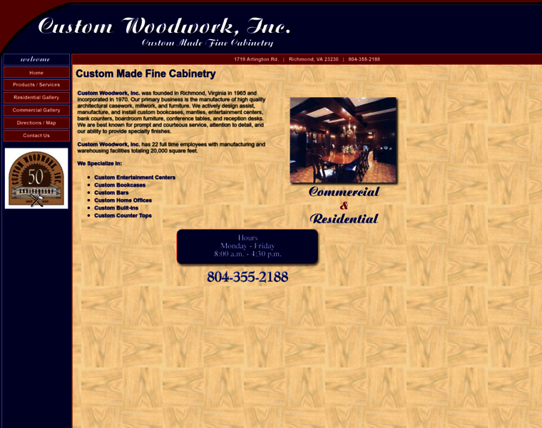 Customwoodworkinc.com thumbnail