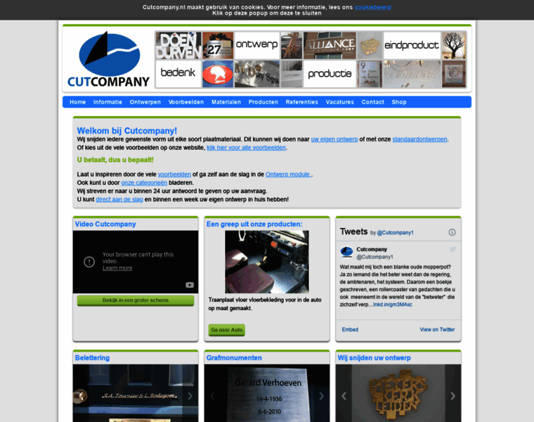 Cutcompany.nl thumbnail