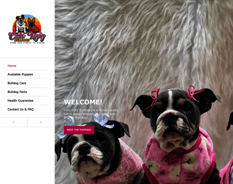 Cuteuglybulldogs.com thumbnail