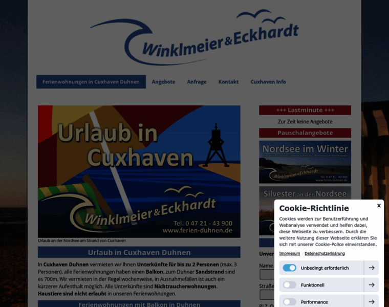 Cuxhaven-urlaub-in-duhnen.de thumbnail