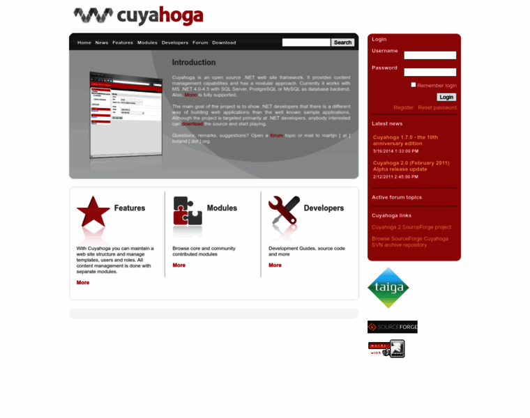 Cuyahoga-project.org thumbnail