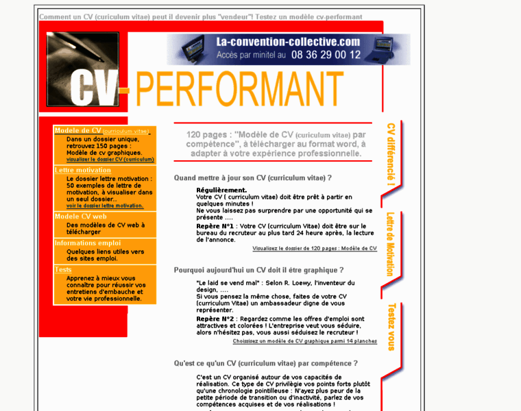 Cv-performant.com thumbnail