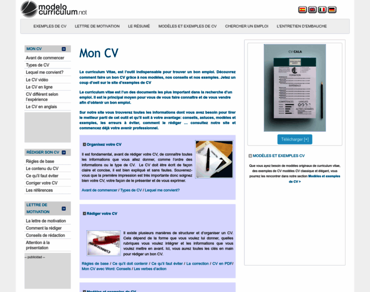 Cv.modelocurriculum.net thumbnail