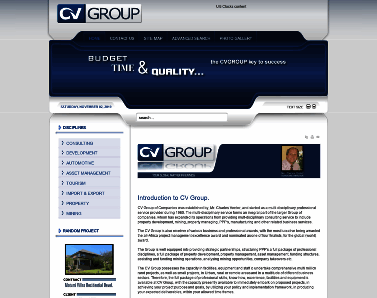 Cvgroup.co.za thumbnail