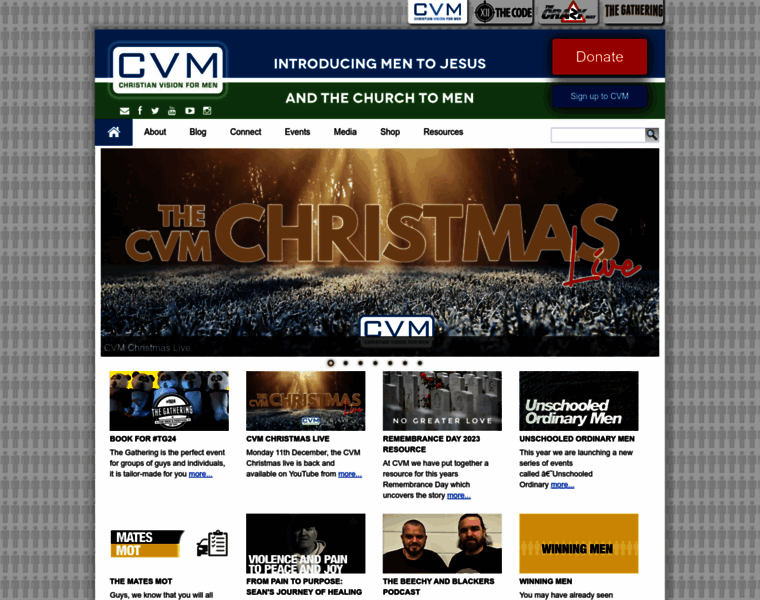 Cvm.org.uk thumbnail