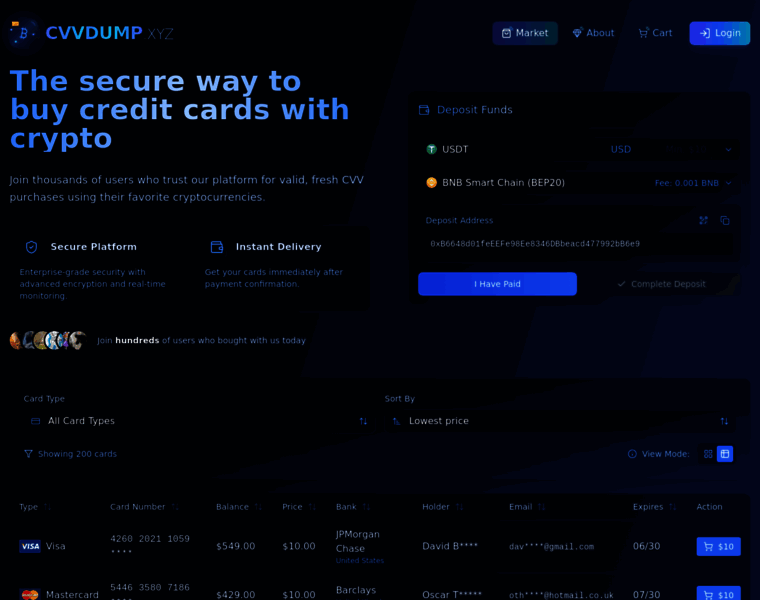 Cvvdump.xyz thumbnail Cvvdump.xyz thumbnail
