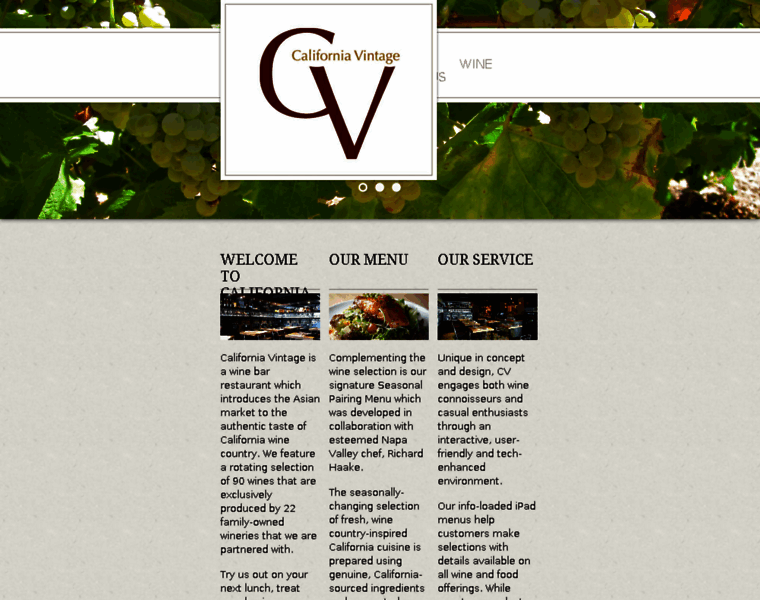 Cvwinebar.com thumbnail