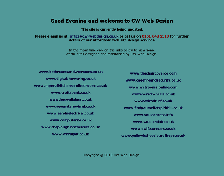 Cw-webdesign.co.uk thumbnail