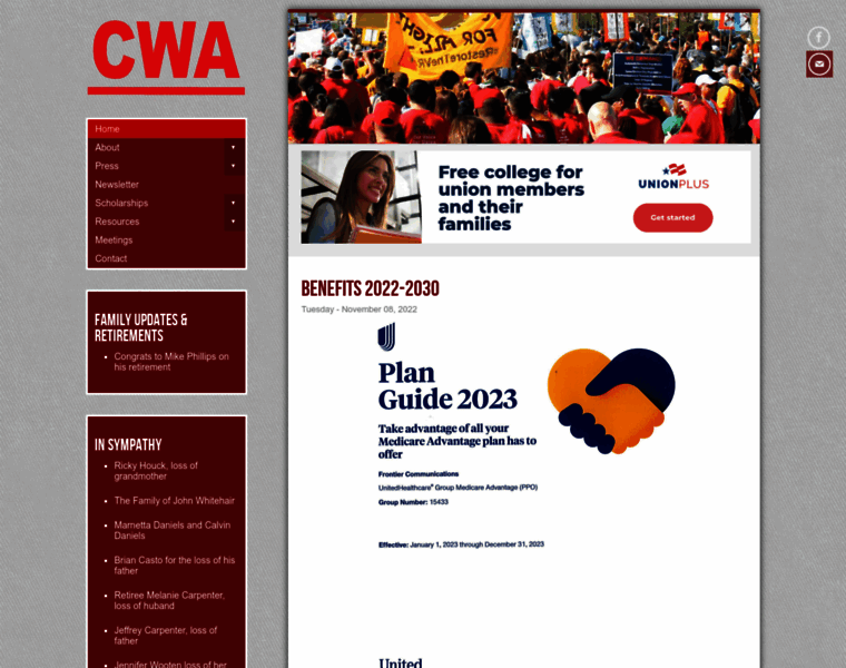 Cwa2001.org thumbnail