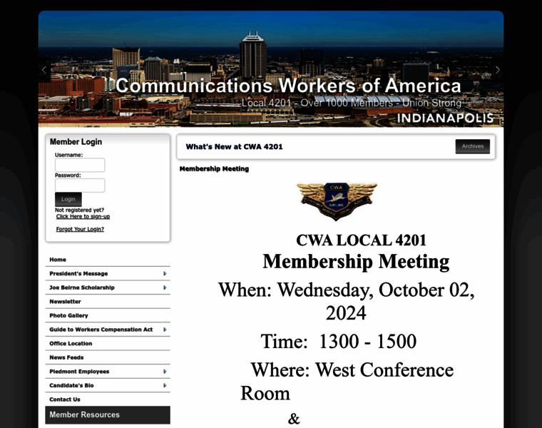 Cwa4201.org thumbnail Cwa4201.org thumbnail