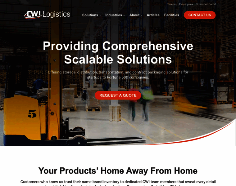Cwi-logistics.com thumbnail