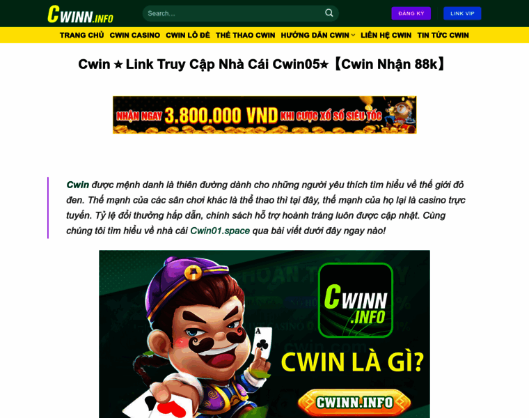 Cwinn.info thumbnail