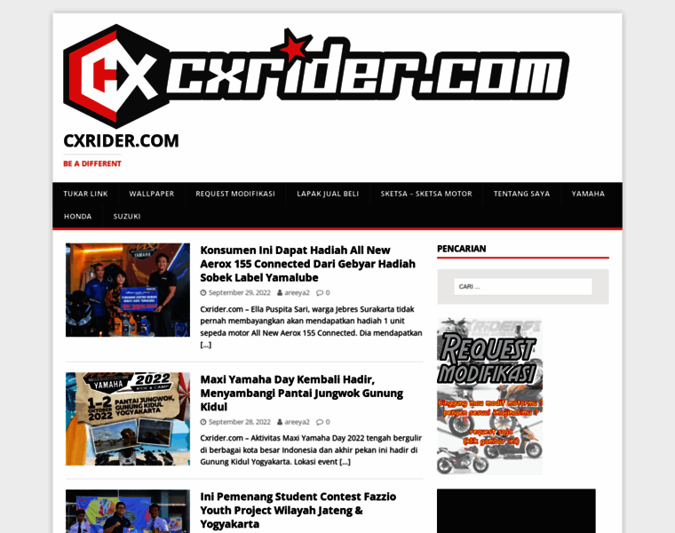 Cxrider.com thumbnail