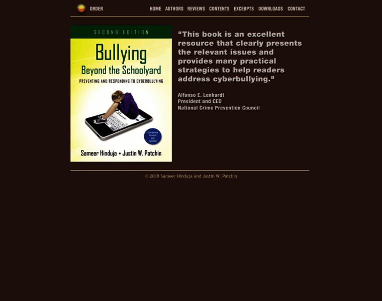 Cyberbullyingbook.com thumbnail