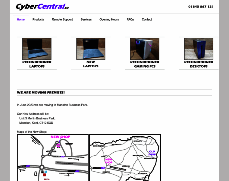 Cybercentral.biz thumbnail