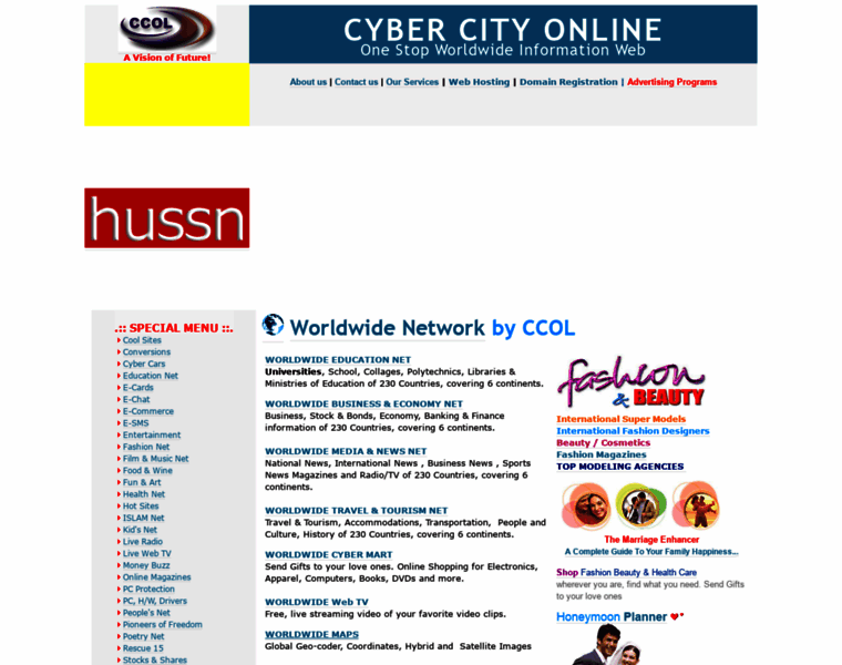 Cybercity-online.net thumbnail